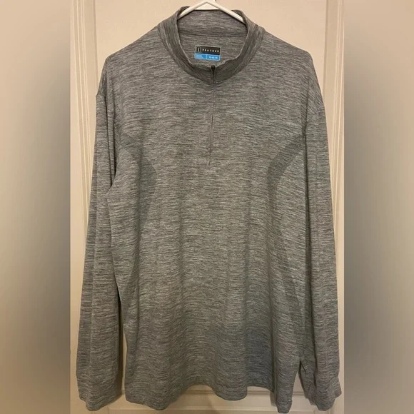 𝅺pga Tour🏌🏽Mens Sz-XL-1/4 Zip Long Sleeve Pullover Polo Gently Used Condition - Picture 4 of 16